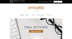 Desktop Screenshot of eyejets.com