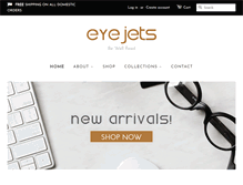 Tablet Screenshot of eyejets.com